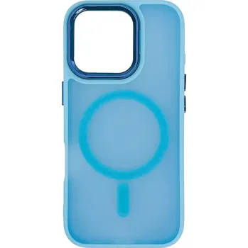 Pouzdro na mobilní telefon Pouzdro Magnetic Collection s MagSafe - Apple iPhone 16 Pro - světle modré (Magnetic Collection MagSafe case for iPhone 16 Pro - light blue)
