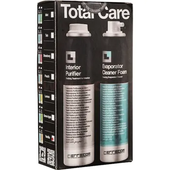 pěnový čistič výparníku + čistič klimatizace a interiéru vozidla (sprej 60 ml+100 ml) - vanilka