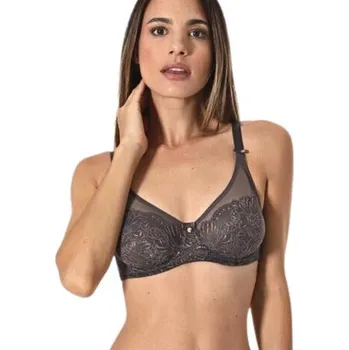 Podprsenka Dámská podprsenka Sassa 24429 IRON šedá 85E