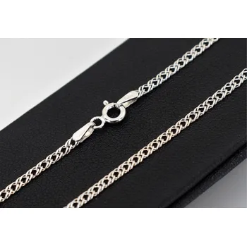 Řetízek Stříbrný řetízek Vanca – jemně gravírovaná elegance Délka: 45 cm