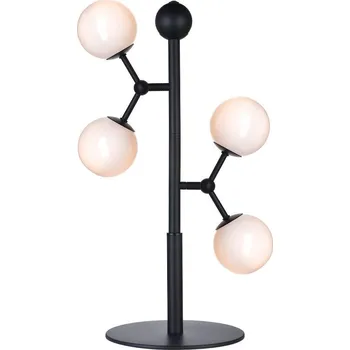 Lampička Halo Design Atom stolní lampa Varianta: 4 x G9, Ø220 mm, bílá, černá