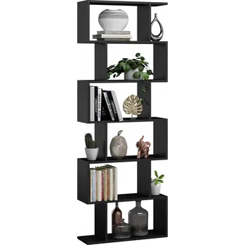 regál Regál BASK MAX černý otevřený skříňka police stojan PER