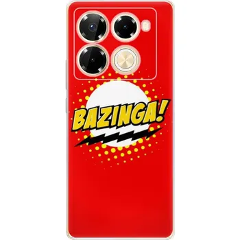 Pouzdro na mobilní telefon Odolné silikonové pouzdro iSaprio - Bazinga 01 - Infinix Note 40 PRO / Note 40 PRO+ 5G