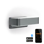 STEINEL Venkovní nástěnné LED svítidlo L 800 se senzorem iHF Varianta: 1 x 12,5 W, LED, 858lm, IP44, antracit, CONNECT