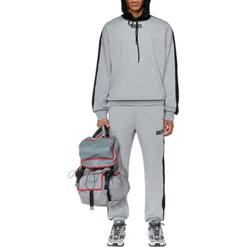 TEPLÁKY DIESEL AMSB-EDRIC-HT33 TROUSERS GREY/WHITE