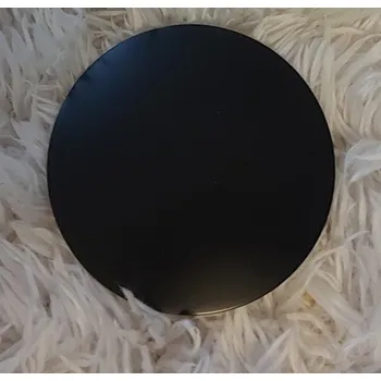 Vodovodní baterie Erga příslušenství, vanová krytka odtokové zátky, černá matná, ERG-ND-7900-BK