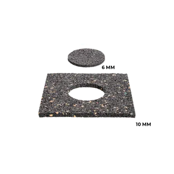 Příslušenství pro plot Podložka Buzon U-PAD-GROUND 200 x 200 x 10 mm
