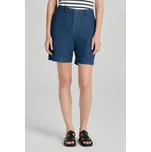 ŠORTKY GANT REL CHAMBRAY SHORTS DARK BLUE