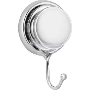 Věšák DuraHome Háček jednoduchý, s přísavkou, GORGONA 40661, chrom