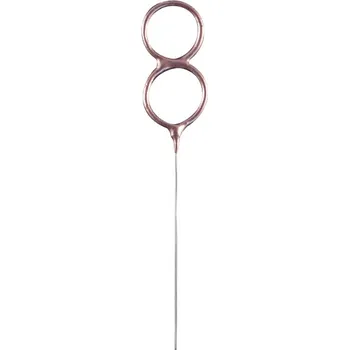 Poštovní známka Prskavka č. 8 rose-gold