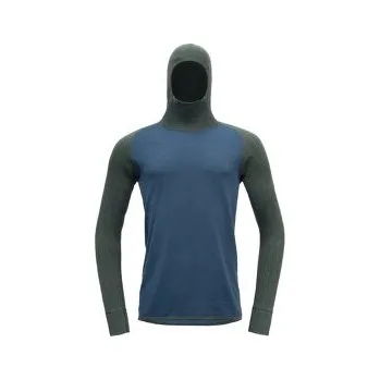 Devold Kvitegga Merino 230 Hoodie Men 427C WOODS/BLUE modrá XXL