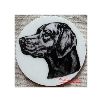 Maďarský ohař, vyžla magnet nebo placka - Špendlík brožový