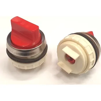 Hlavice pro radiátor Ovl. hlavice T6G 30 rudá