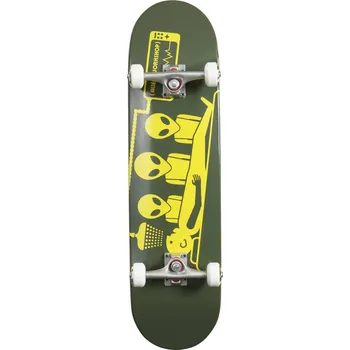 Skateboard Alien Workshop - Abduction Army/Yellow 8,25" - skateboard