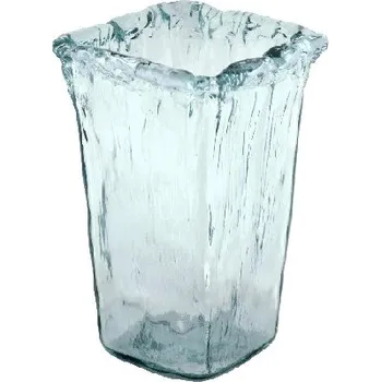 Váza Váza z recyklovaného skla PANDORA AUTHENTIC, průhledná , 13 x 22 cm (balení obsahuje 1ks)|Vidrios San Miguel|Recycled Glass