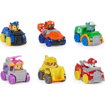 autíčko Spin Master Paw Patrol Pup Squad Racers multibalení 6 ks