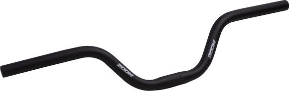 řidítka ZOOM MTB-AL-158TP vlašt.čer.mat 640/prů80