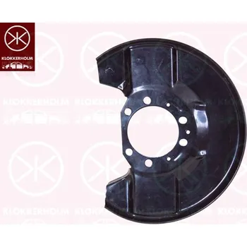 Brzdový kotouč Ochranný plech proti rozstřikování, brzdový kotouč KLOKKERHOLM 6522370