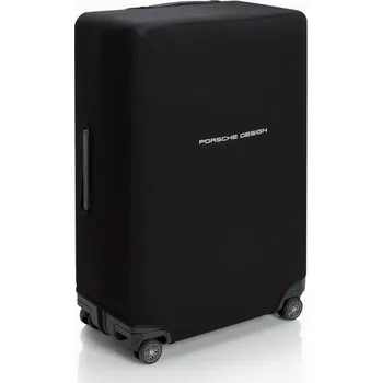 PORSCHE DESIGN Hardcase Cover Trolley L Ochranný kryt na zavazadlo černá (Vysoce kvalitní ochranný kryt pro Porsche Design Roadster Hardcase Trolley L. Vyrobený z měkkého neoprenu, s otvory pro rukojeti a zipem.)