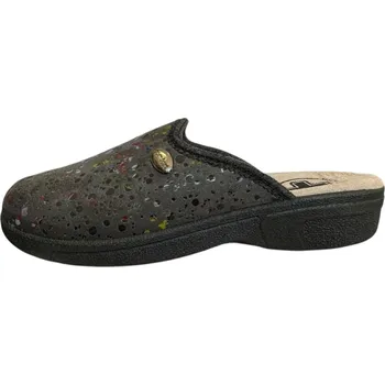 Dámské pantofle Medi Line MediLine AZ 414 Š- 2barvy- STRETCH Barva: Vínová, Velikost: 42