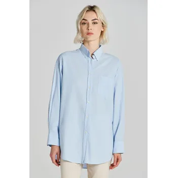 Dámská košile KOŠILE GANT OS LUXURY OXFORD BD SHIRT MUTED BLUE