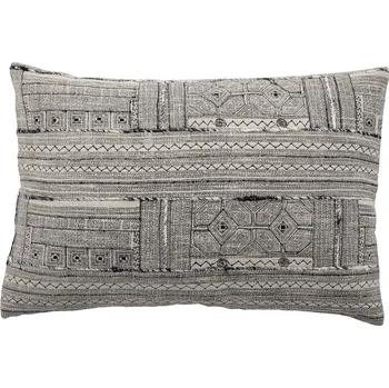 Bytový textil BLOOMINGVILLE Černý polštář Jiyar bavlněný 60x40cm