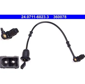 Brzdový systém Snímač, počet otáček kol ATE 24.0711-6023.3