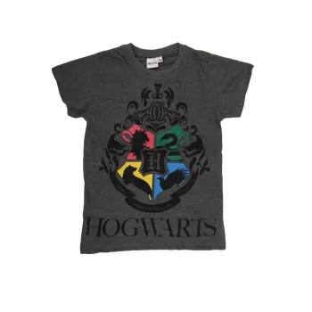 Chlapecké tričko Setino Tričko HARRY POTTER krátký rukáv šedé tmavé Barva: Šedé, Velikost: 134