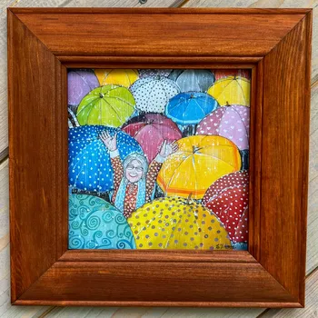 Zahradní dekorace Zuzana Honsová Nejsem z cukru 23 x 23 cm