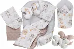 KOJENECKÝ KOKON HNÍZDO OHRÁDKA MINKY SET XXL BABYMAM 7 KS
