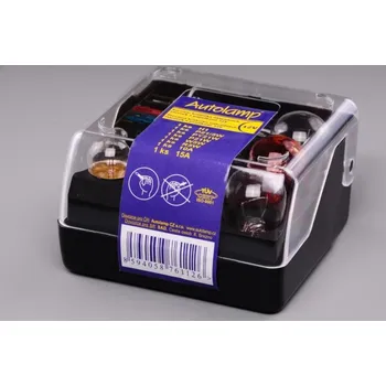 Autožárovka krabička autožárovek univerzální H1 12V