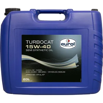 Motorový olej EUROL TurboCat 15W-40 A3/B3 20 L