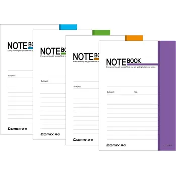 Sešit Comix Školní sešit Economy C32060 Barva: Žlutá - 140x201mm