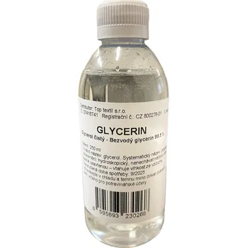 Přípravek na tvář Top textil Glycerín 250 ml