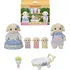 Figurka Sylvanian Families 5735 Rodina Flora králíci s trojčaty