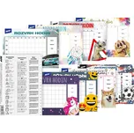 MFP 5300453 rozvrh hodin A5 mix motivů