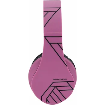 Sluchátka Bezdrátová sluchátka PowerLocus P2 (fialovo-černá)