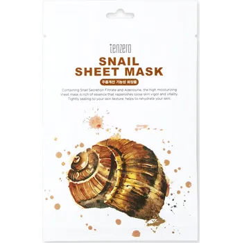 Pleťová maska Tenzero Snail pleťová maska, 25 ml