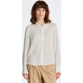 Dámská košile KOŠILE GANT REG GEOMETRIC PRINT MODAL SHIRT EGGSHELL