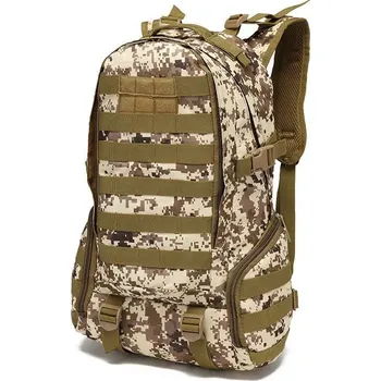 Městský batoh Glara Vojenský batoh plátěný voděodolný 940204