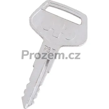 Klíč Klíč zapalování 787 pro Komatsu, Hanomag, 20510025