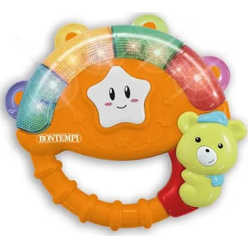 Hudební nástroj pro děti Bontempi dětská hudební tamburína s efekty