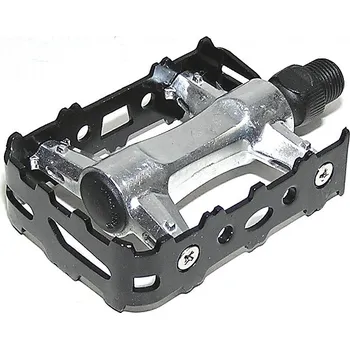 Pedál na kolo fpd pedály FPD-89FL Al šroubovaný rámeček blk/sil 9/16