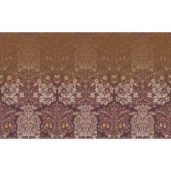 Tapeta William Morris At Home Vliesová obrazová tapeta na zeď, červená, květiny, listy, 125346, William Morris At Home, velikost 4 x 2,5 m