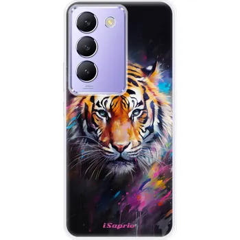 Pouzdro na mobilní telefon Odolné silikonové pouzdro iSaprio - Abstract Tiger - Vivo V40 SE 4G/5G
