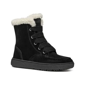 Dámské kozačky Kozačky Geox J Theleven Girl Wpf J46HYC 00022 C9999 M Černá 26