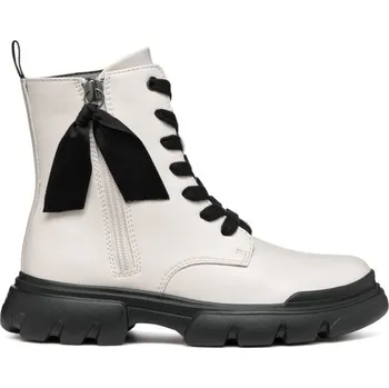 Dívčí tenisky Dívčí kotníkové boty Geox J JUNETTE G 37 Bílá, Černá