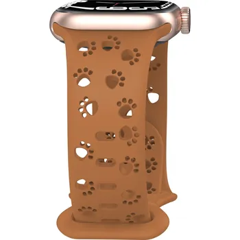 Akce 2+1 Řemínek s perforovanými pacičkami pro Apple Watch 42/44/45/46/49mm Barevná varianta: Hnědý