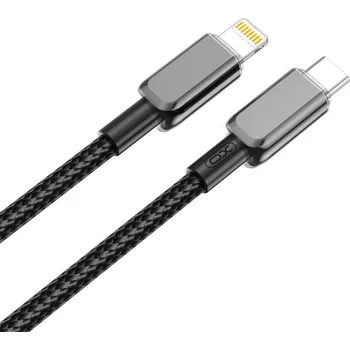 Datový kabel XO datový kabel NB-Q250A PD USB-C - Lightning 1,0m 27W black