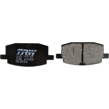 Brzdový systém Sada brzdových destiček, kotoučová brzda TRW MCB590